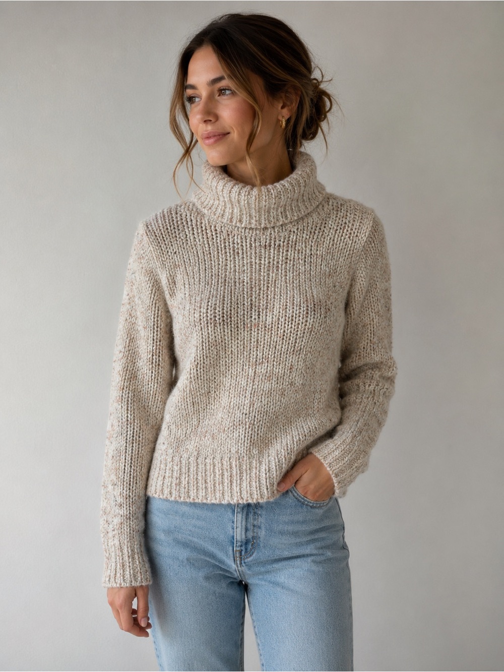 Parrinello Textured Knit Sweater Vintage
